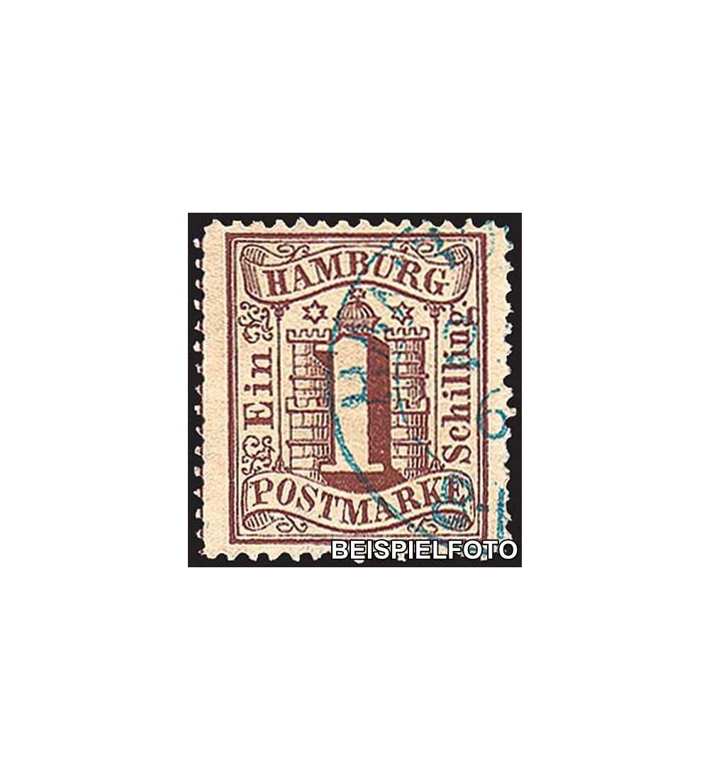 Hamburg Nr. 11 gestempelt