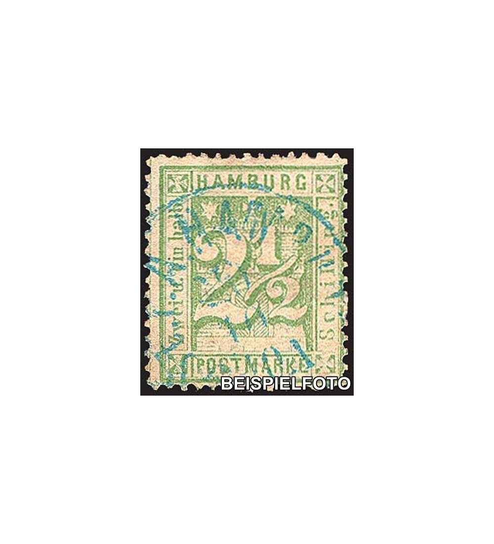 Hamburg Nr. 14 gestempelt