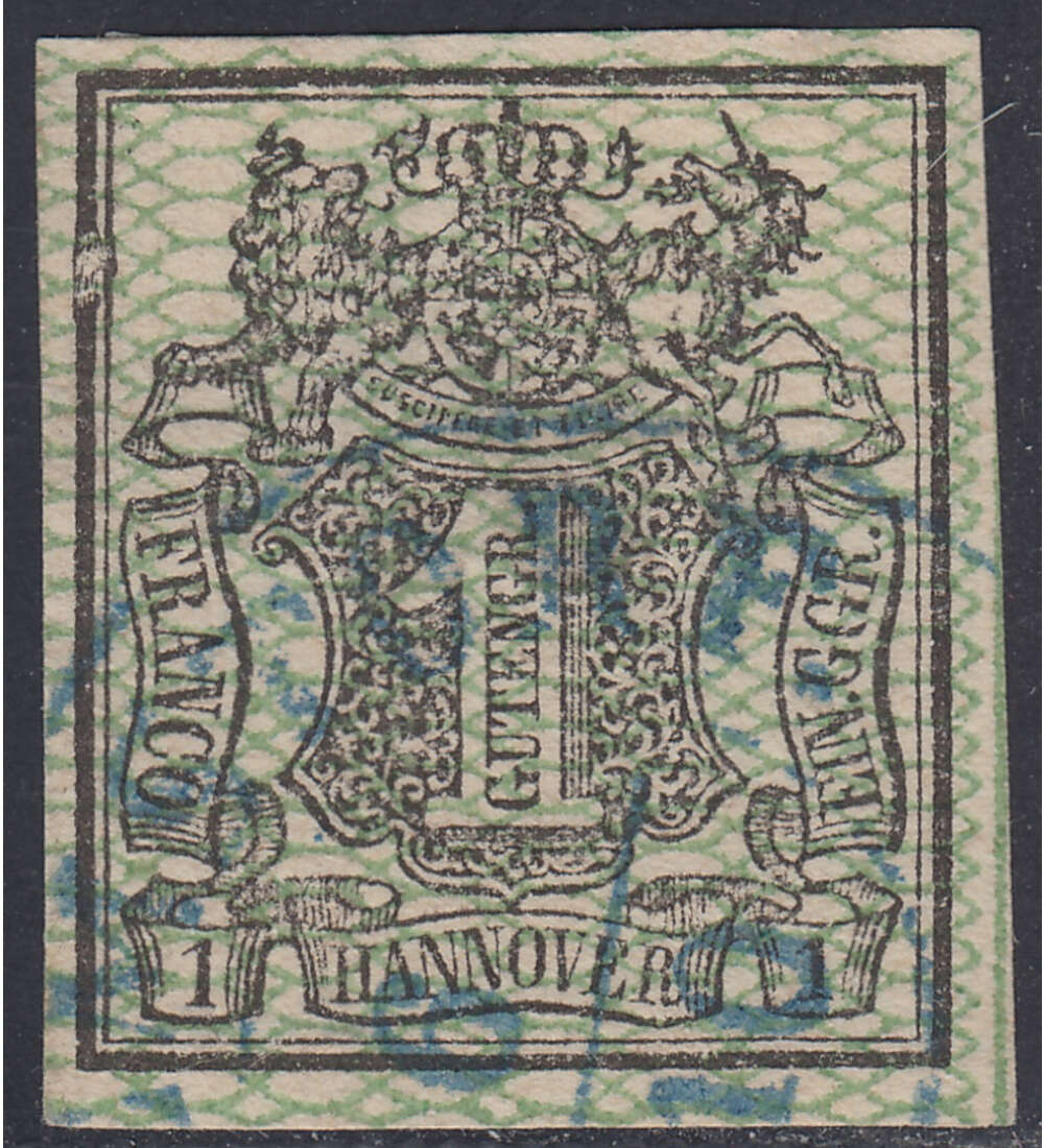 Hannover Nr. 9 gestempelt