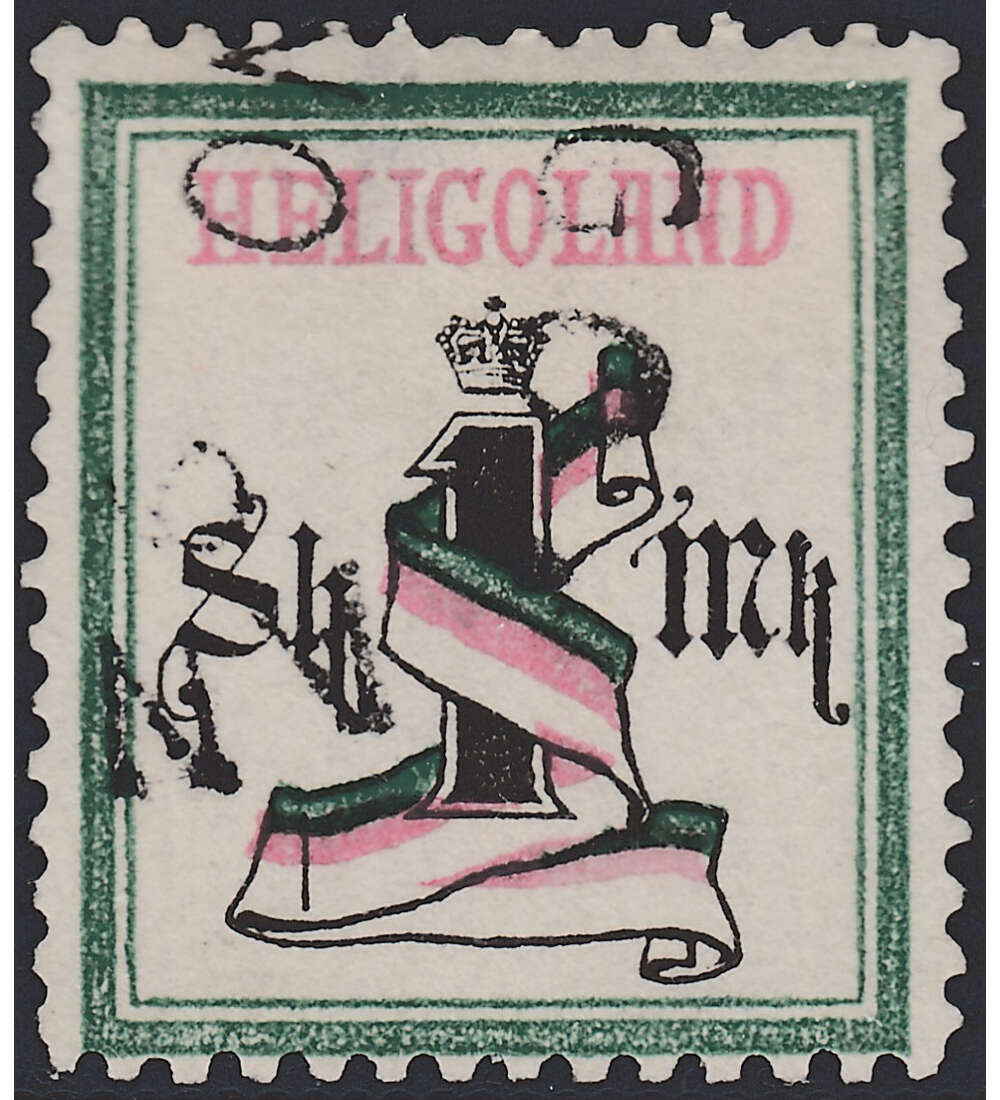 Helgoland Nr. 19 gestempelt