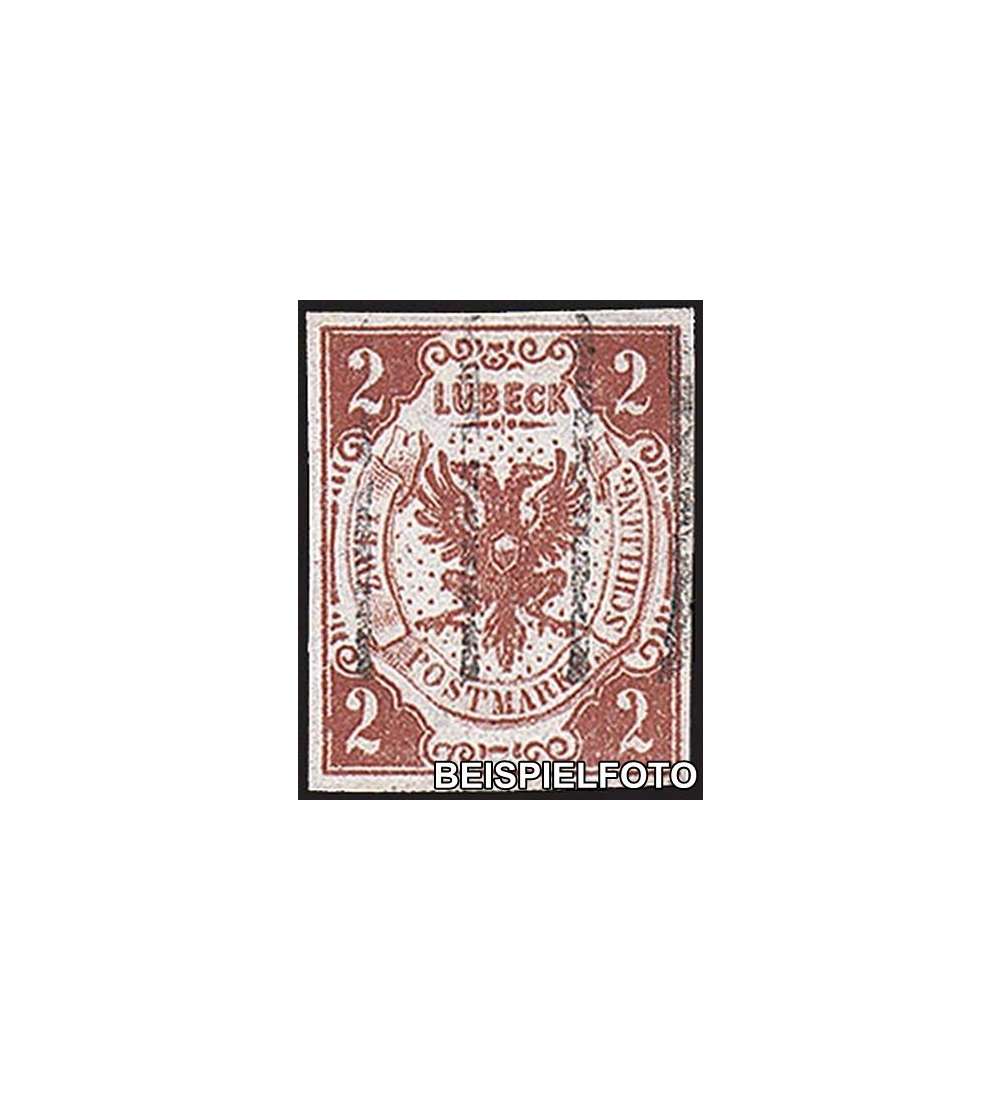 Lbeck Nr. 3 gestempelt
