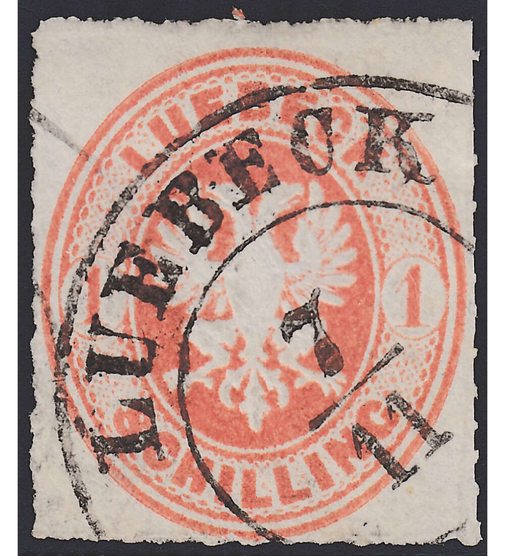 Lbeck Nr. 9 gestempelt