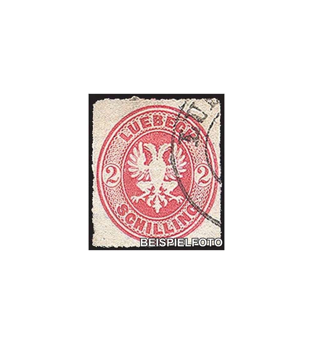 Lbeck Nr. 10 gestempelt