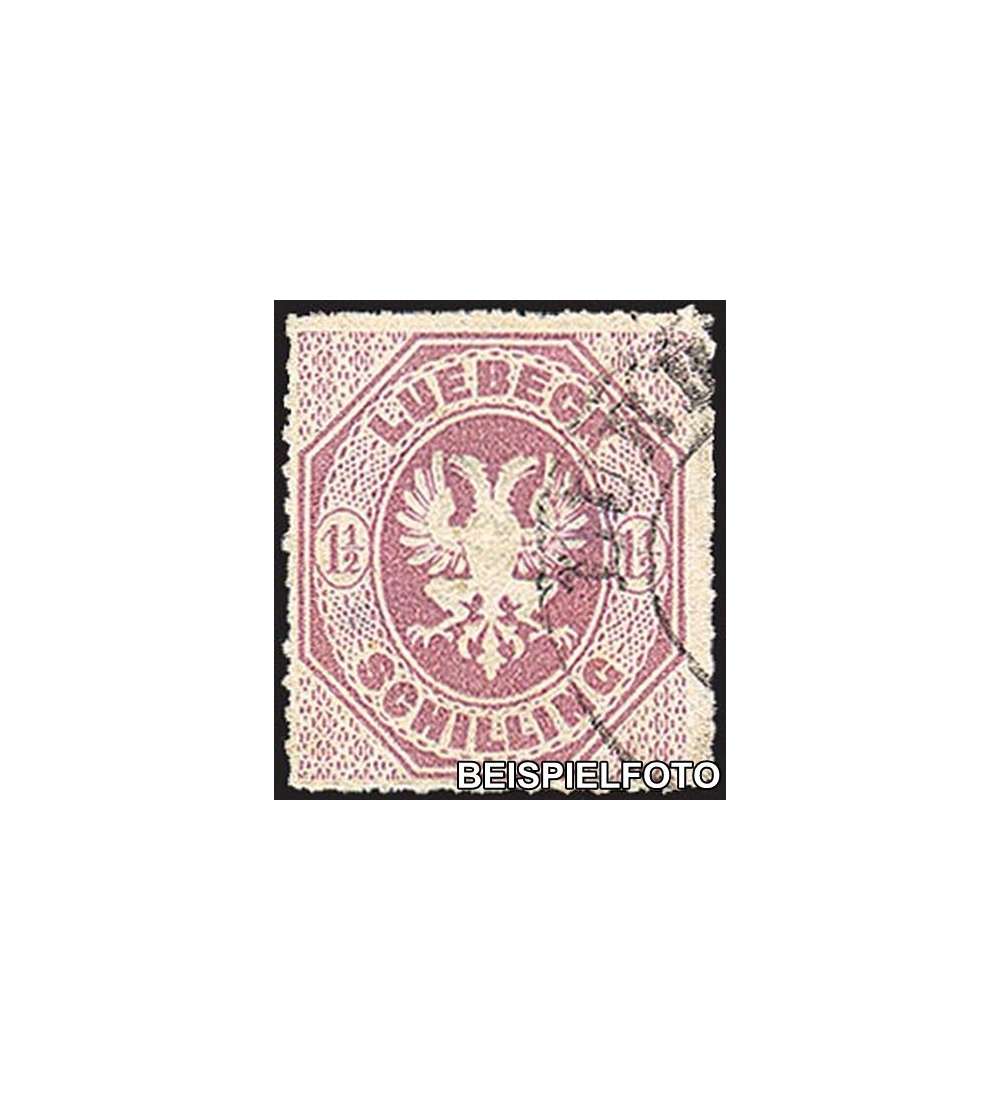 Lbeck Nr. 14 gestempelt