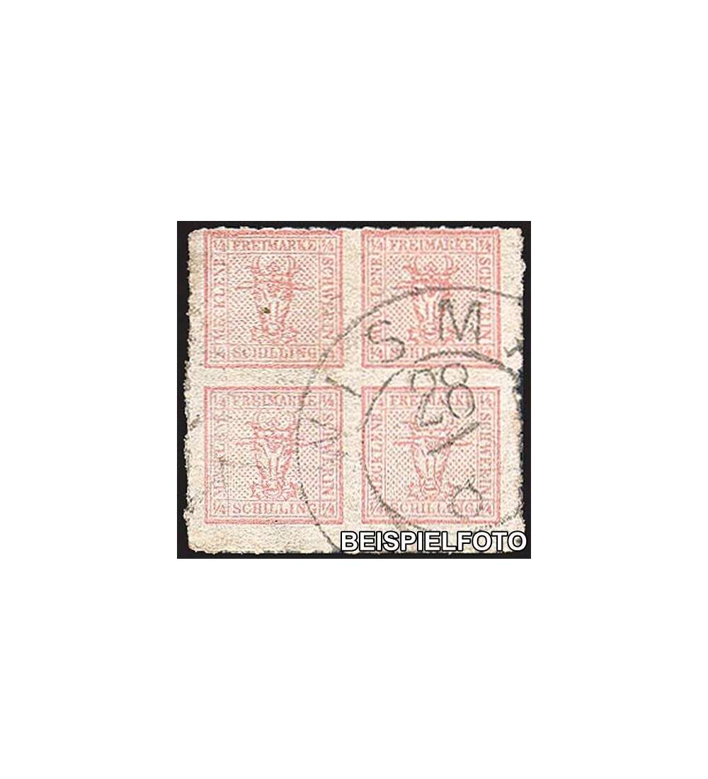 Mecklenburg-Schwerin Nr. 4 gestempelt