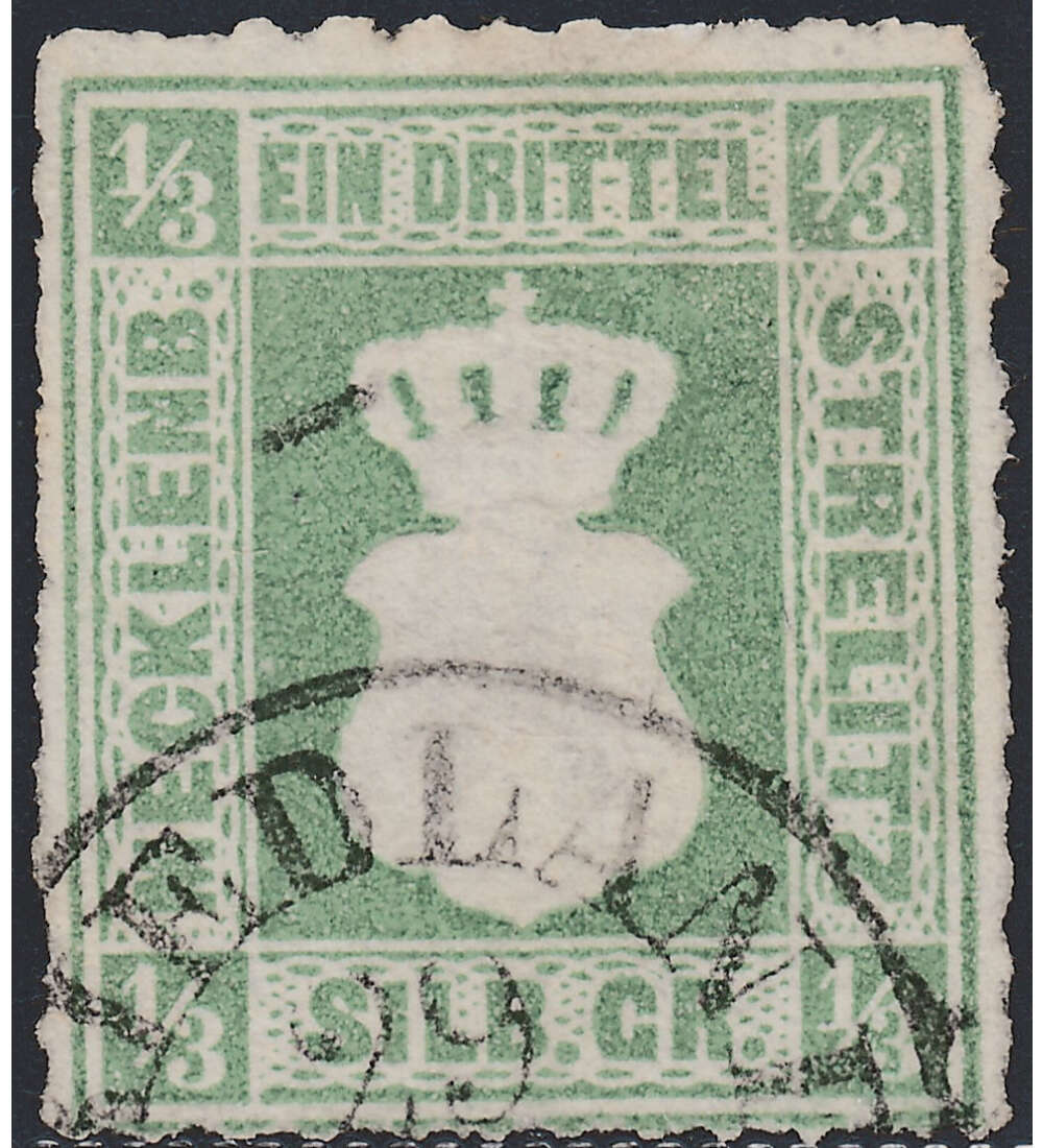 Mecklenburg-Strelitz Nr. 2 gestempelt