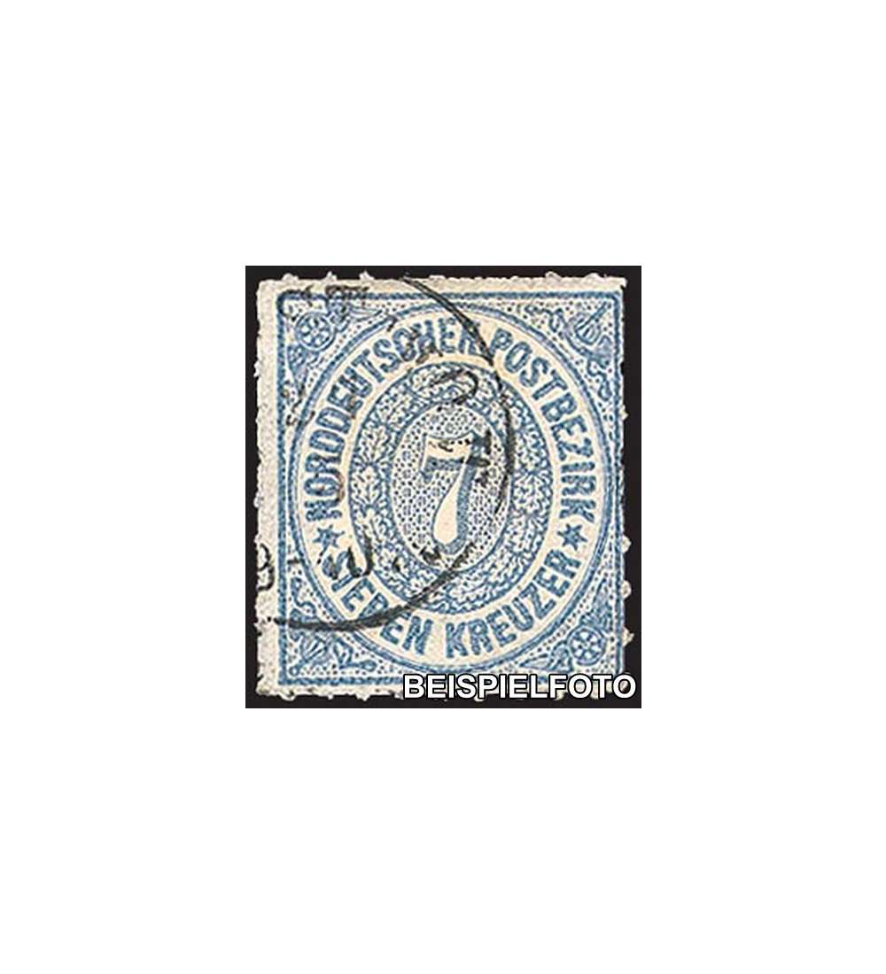 Norddeutscher Postbezirk Nr. 10 gestempelt