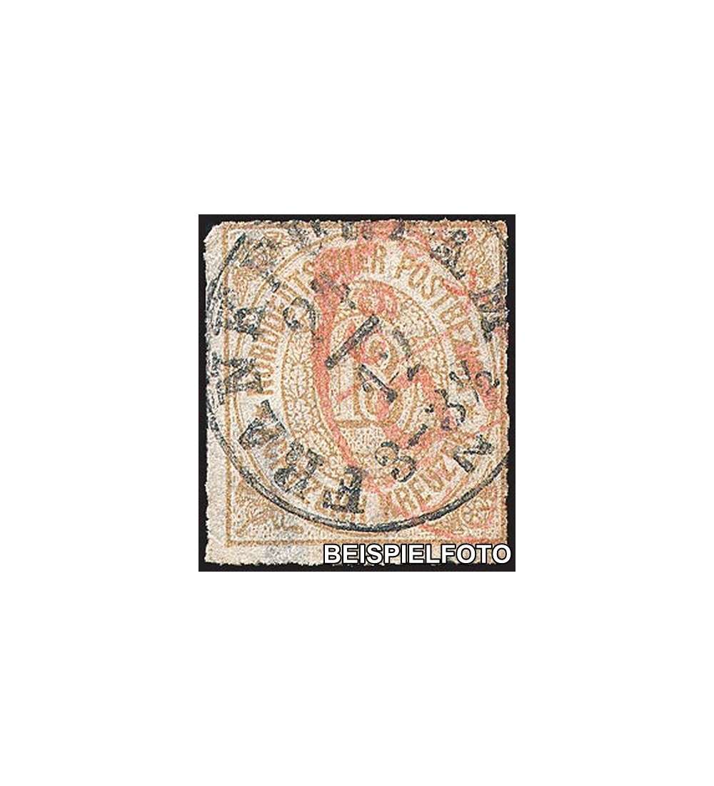 Norddeutscher Postbezirk Nr. 11 gestempelt