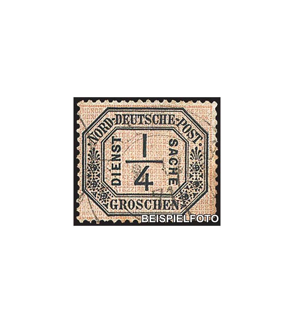 Norddeutscher Postbezirk Nr. D1 gestempelt