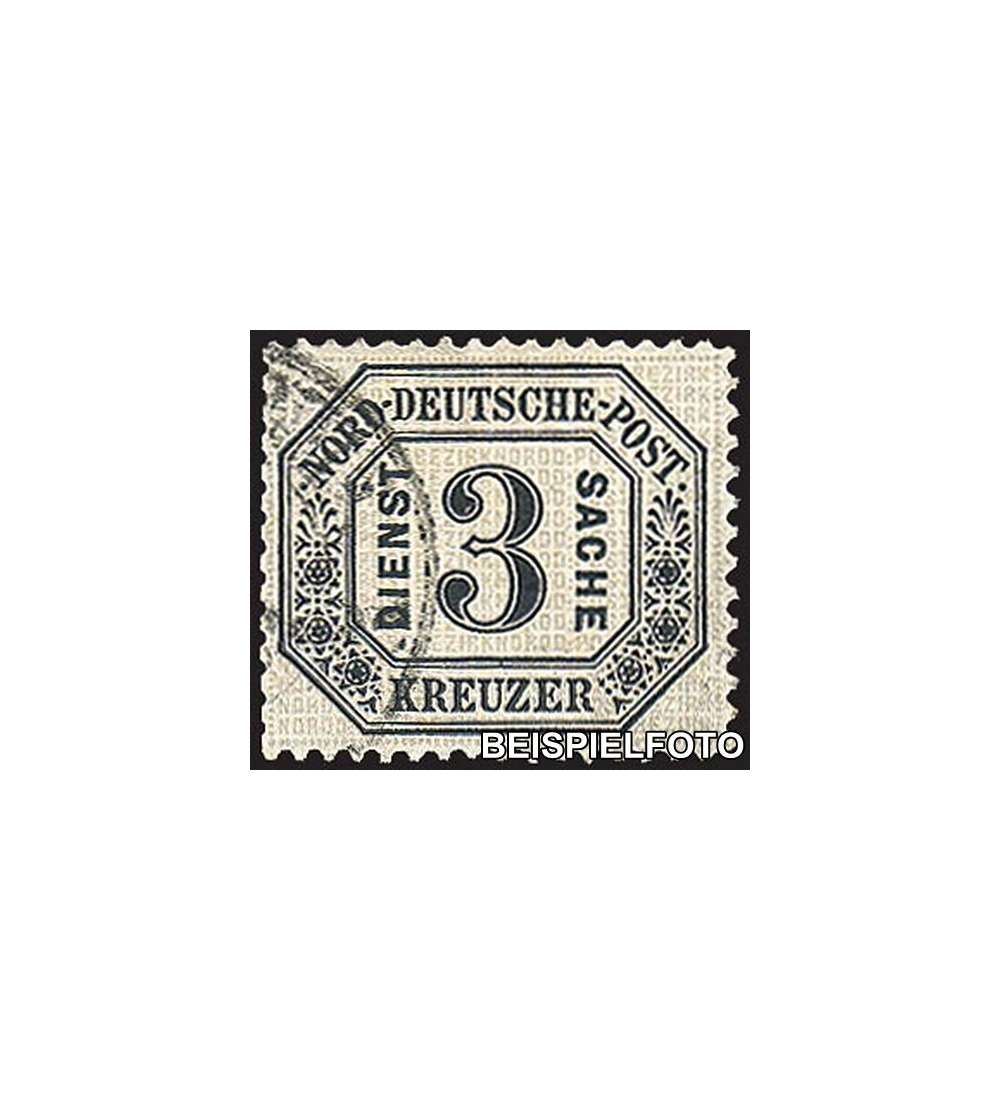 Norddt. Postbezirk Nr. D8 gestempelt