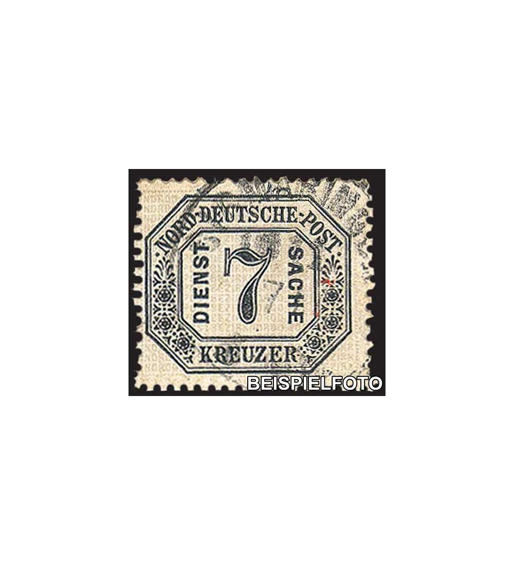 Norddt. Postbezirk Nr. D9 gestempelt
