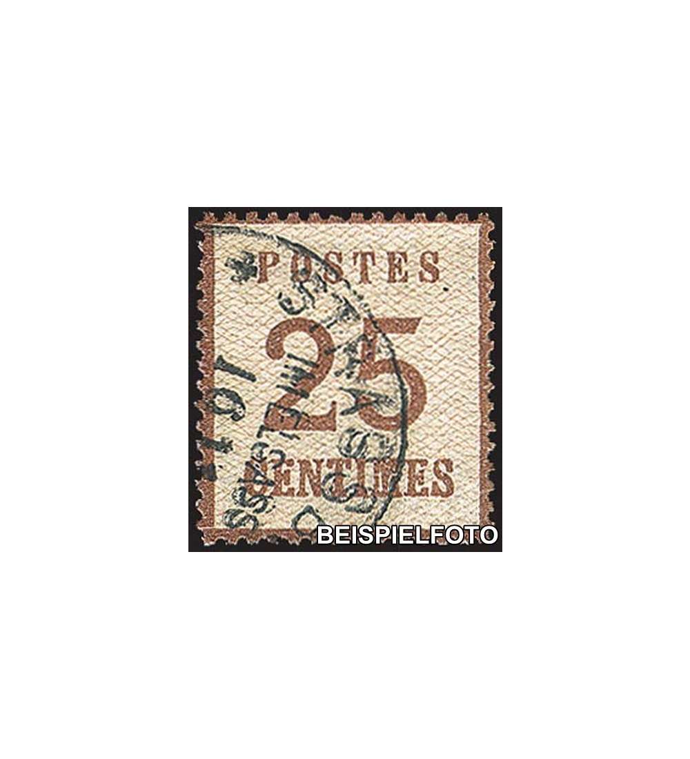 Elsa-Lothringen Nr. 7 gestempelt