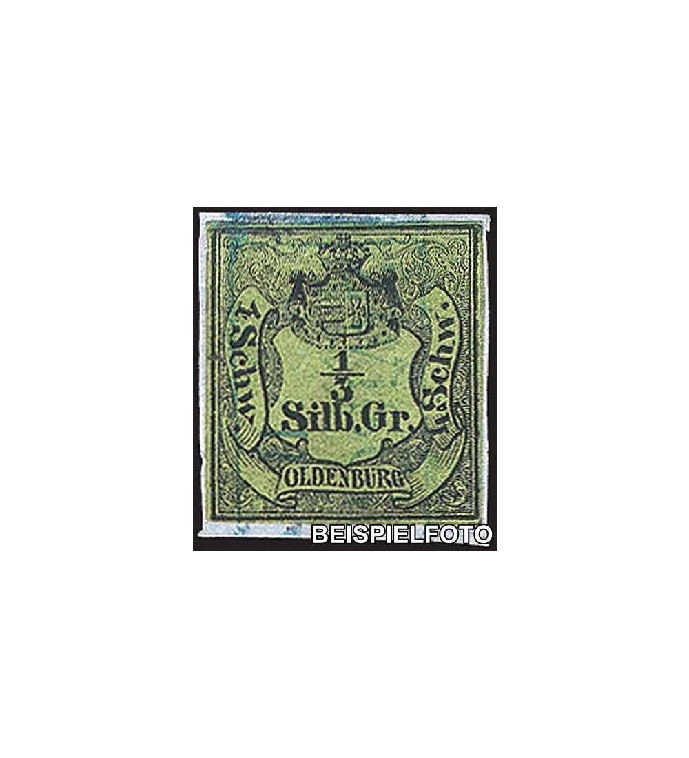 Oldenburg Nr. 1 gestempelt