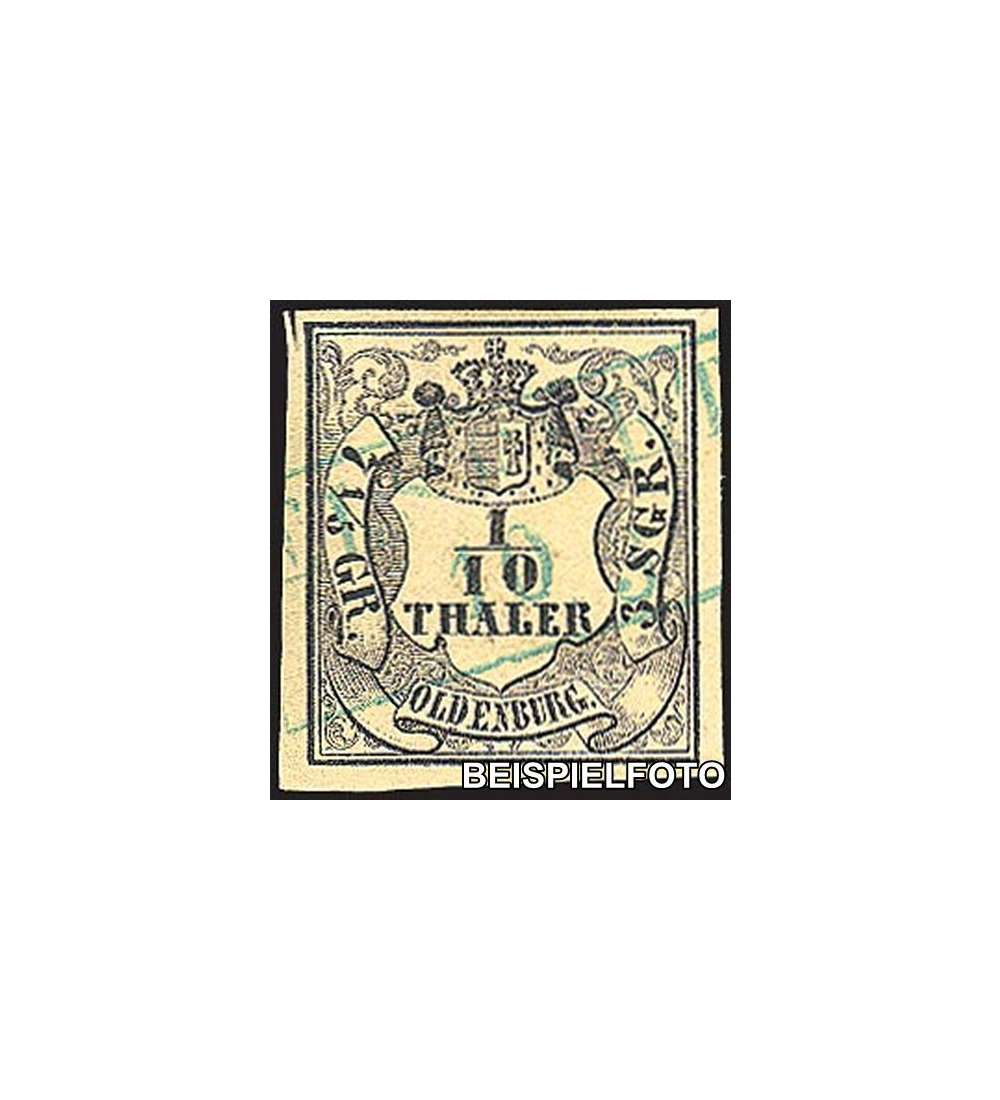Oldenburg Nr. 4 gestempelt