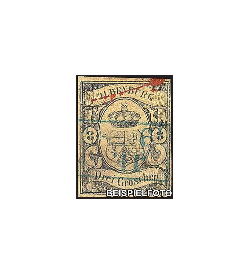 Oldenburg Nr. 8 gestempelt