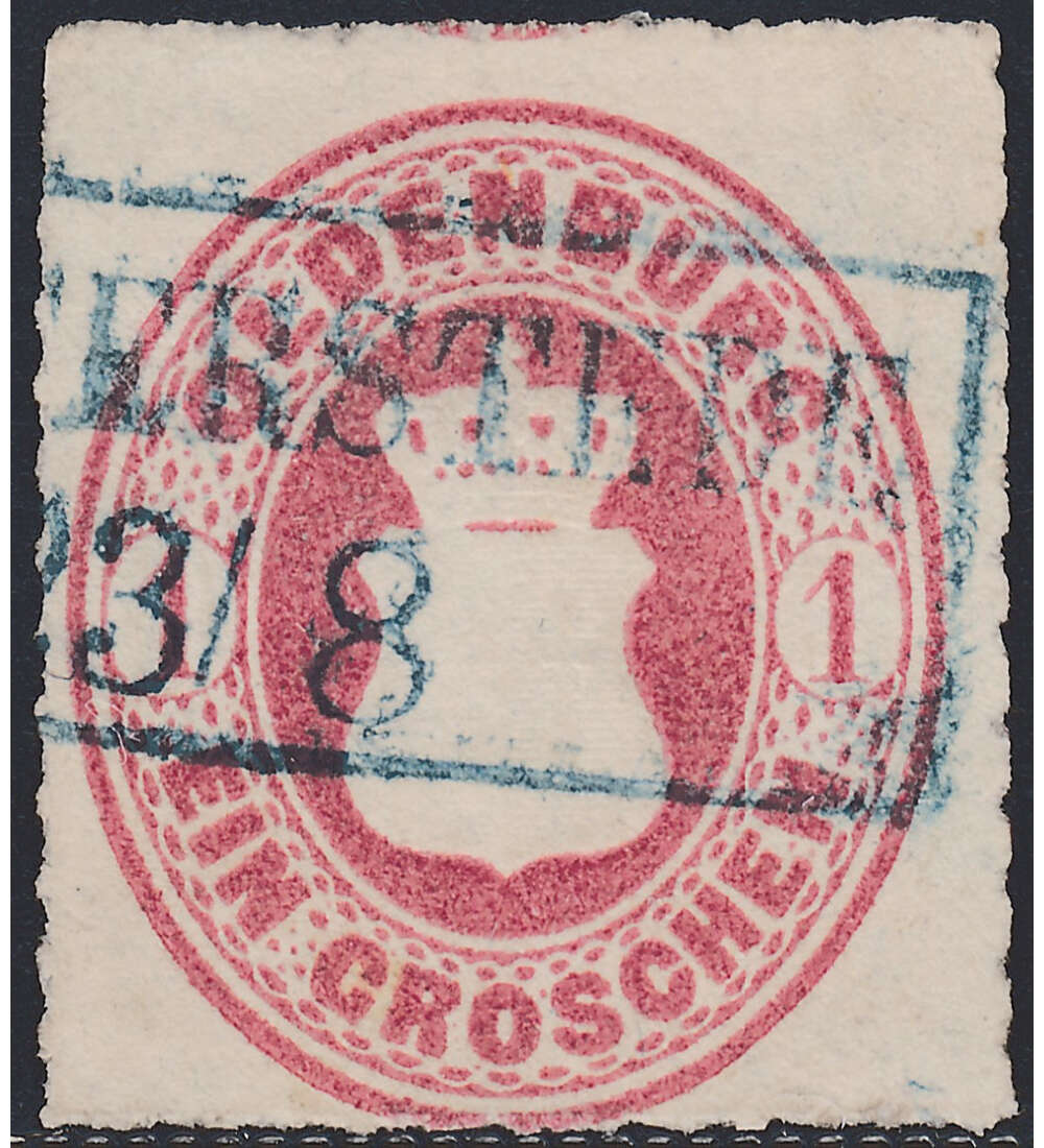 Oldenburg Nr. 17 gestempelt