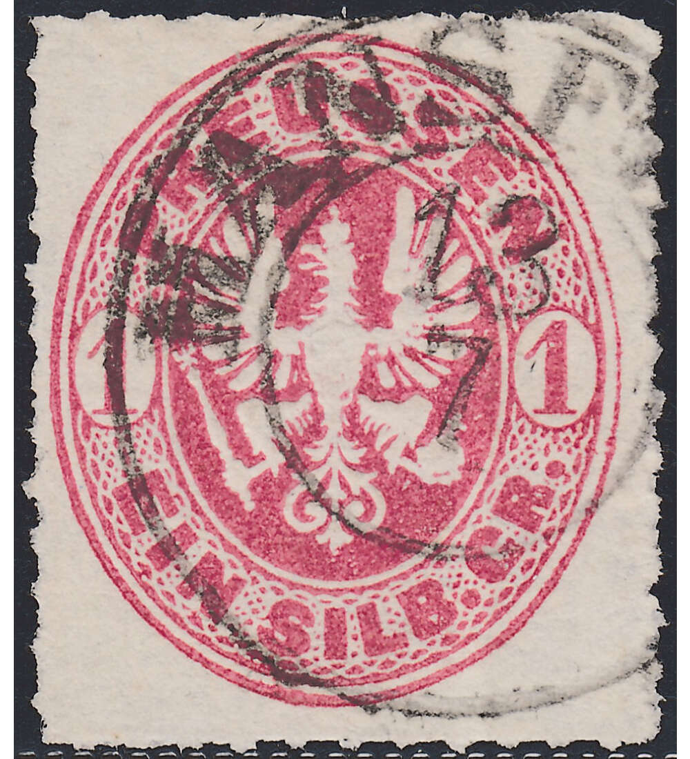 Preuen Nr. 16 gestempelt