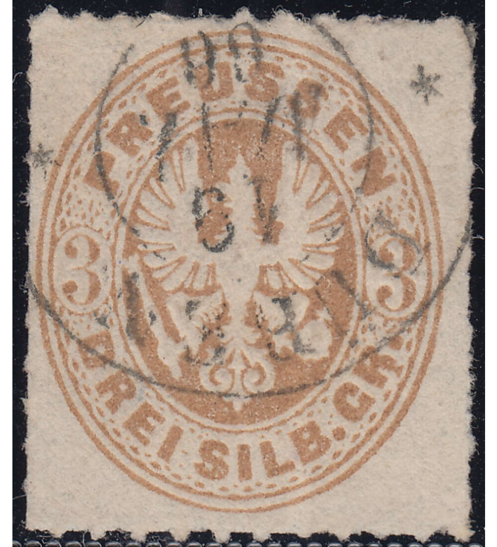 Preuen Nr. 18 gestempelt