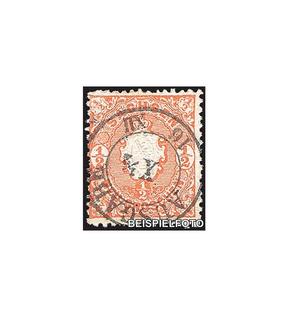 Sachsen Nr. 15 gestempelt