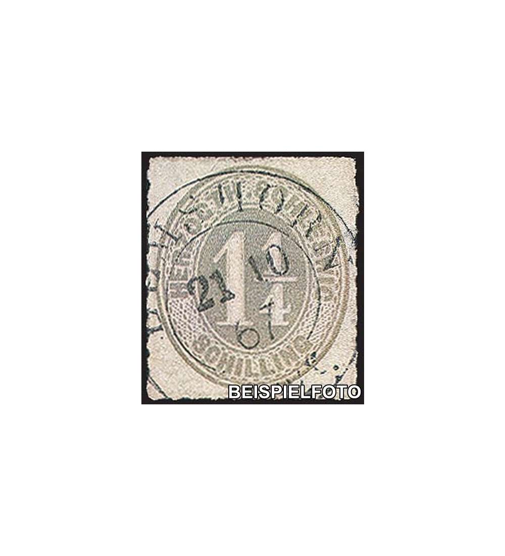 Schleswig-Holstein Nr. 18 gestempelt