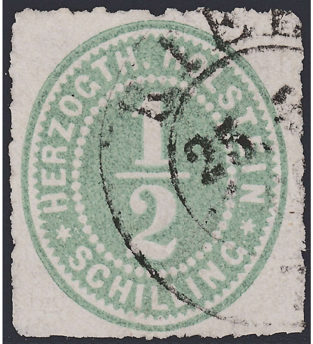Schleswig-Holstein Nr. 19 gestempelt