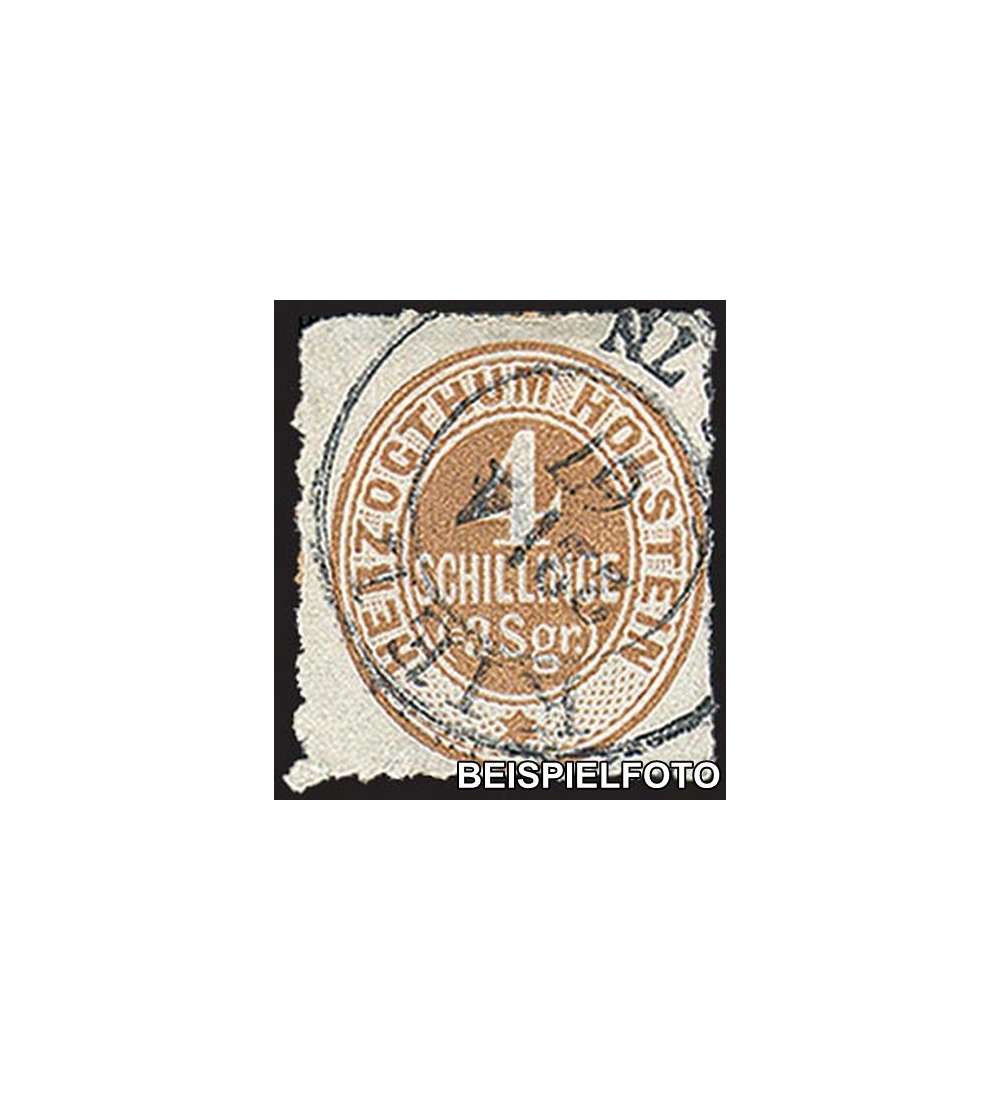 Schleswig-Holstein Nr. 25 gestempelt