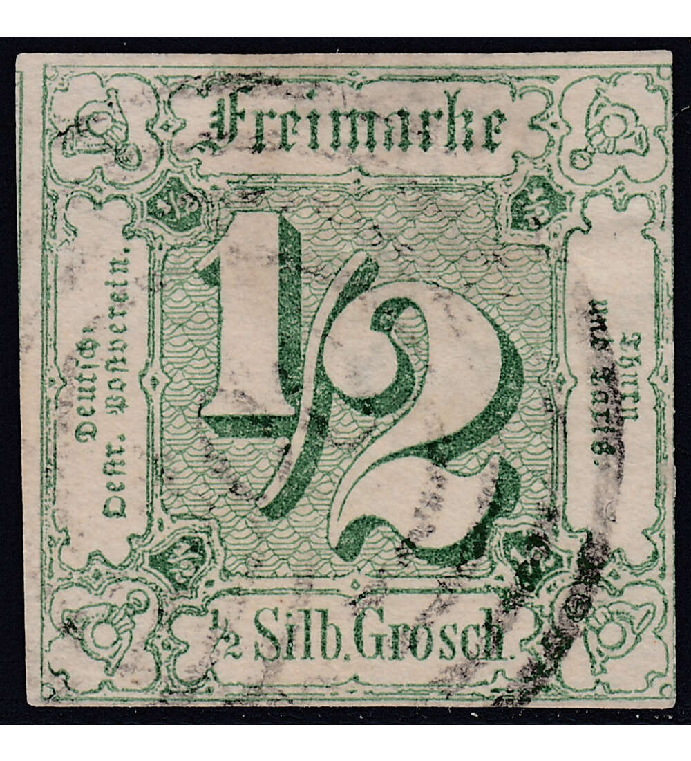 Thurn und Taxis Nr. 14 gestempelt