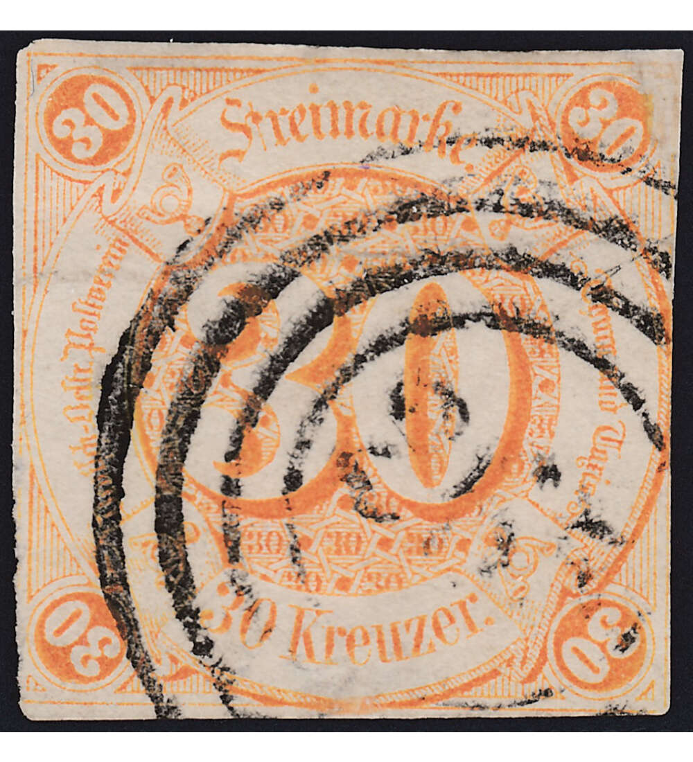 Thurn und Taxis Nr. 25 gestempelt