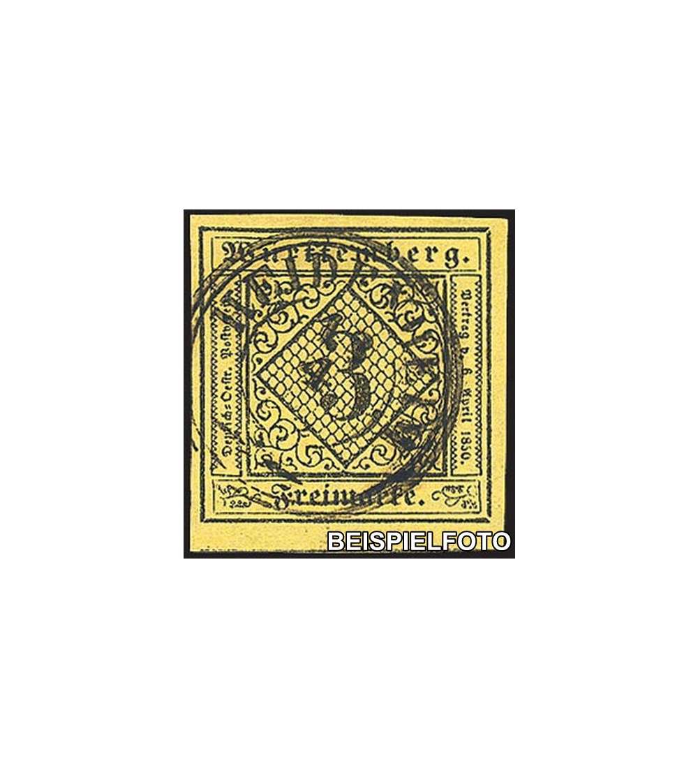 Wrttemberg Nr. 2 gestempelt