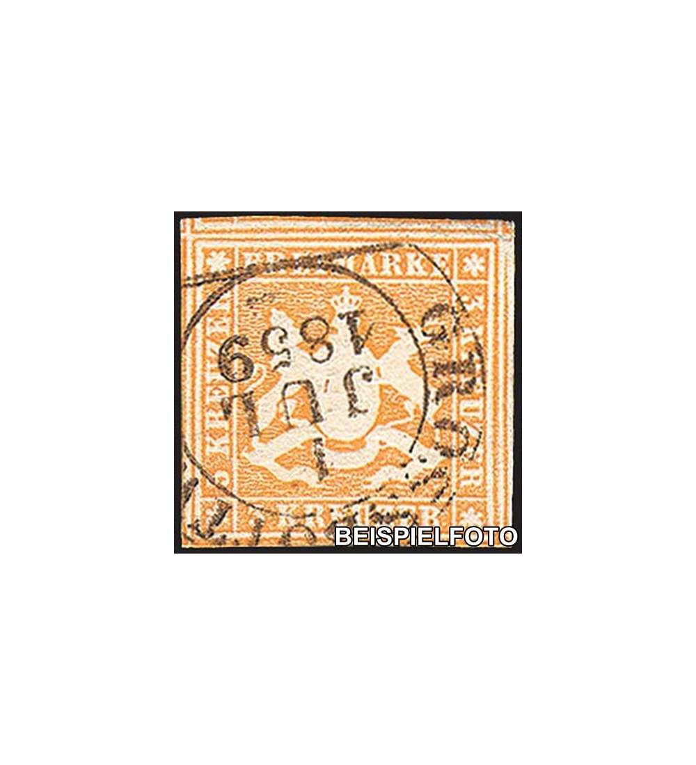 Wrttemberg Nr. 7 gestempelt