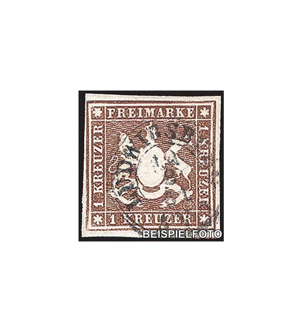Wrttemberg Nr. 11 gestempelt
