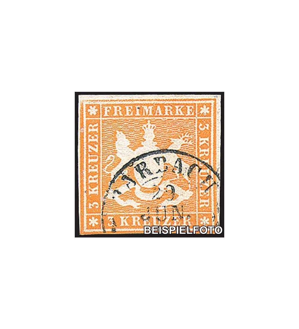 Wrttemberg Nr. 12 gestempelt