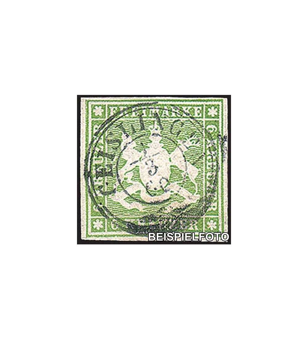 II Wrttemberg                 Nr. 13 gestempelt