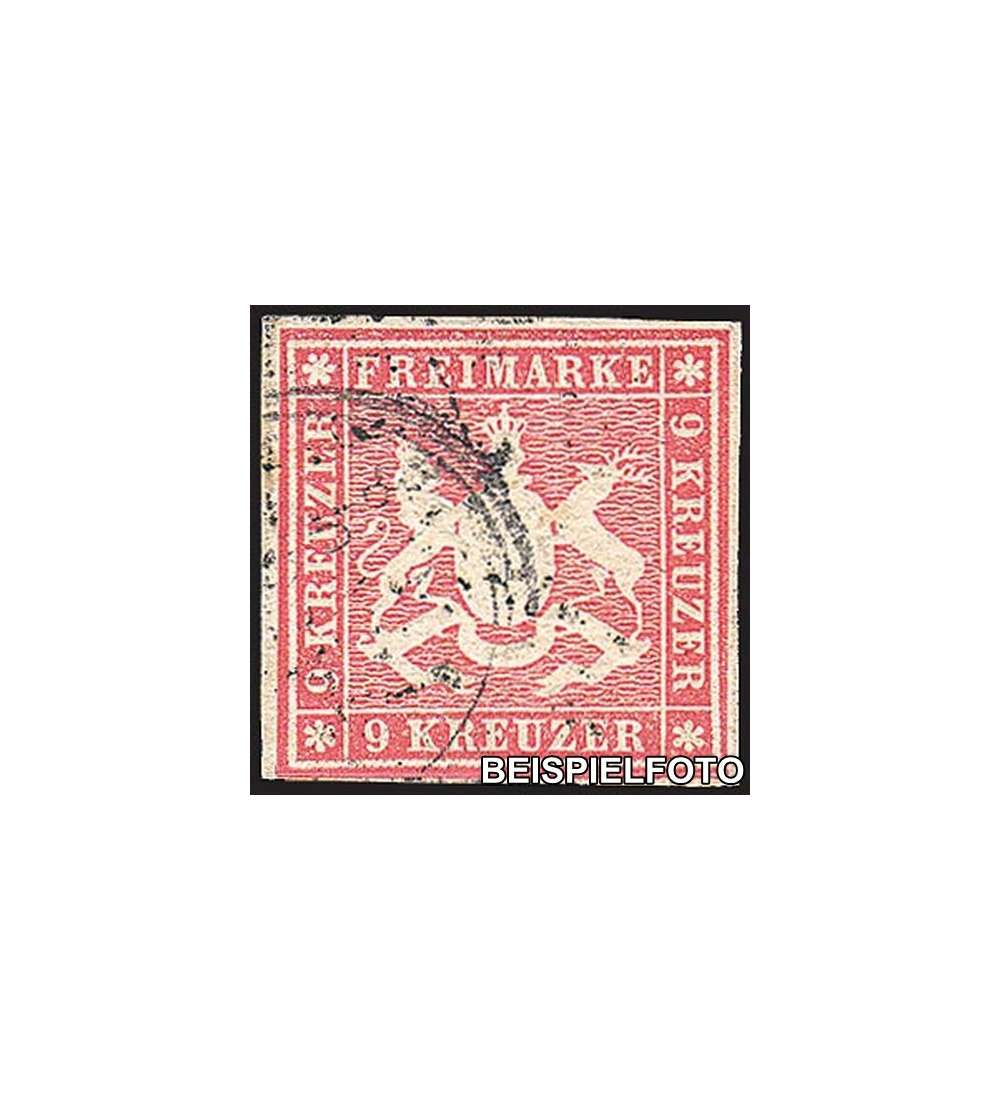 II Wrttemberg Nr. 14 gestempelt