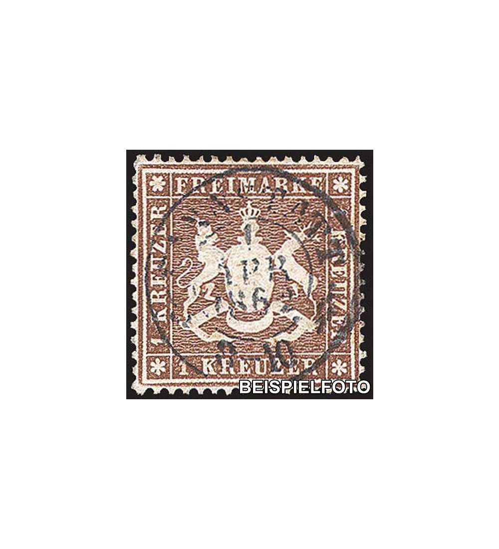 Wrttemberg Nr. 16 gestempelt