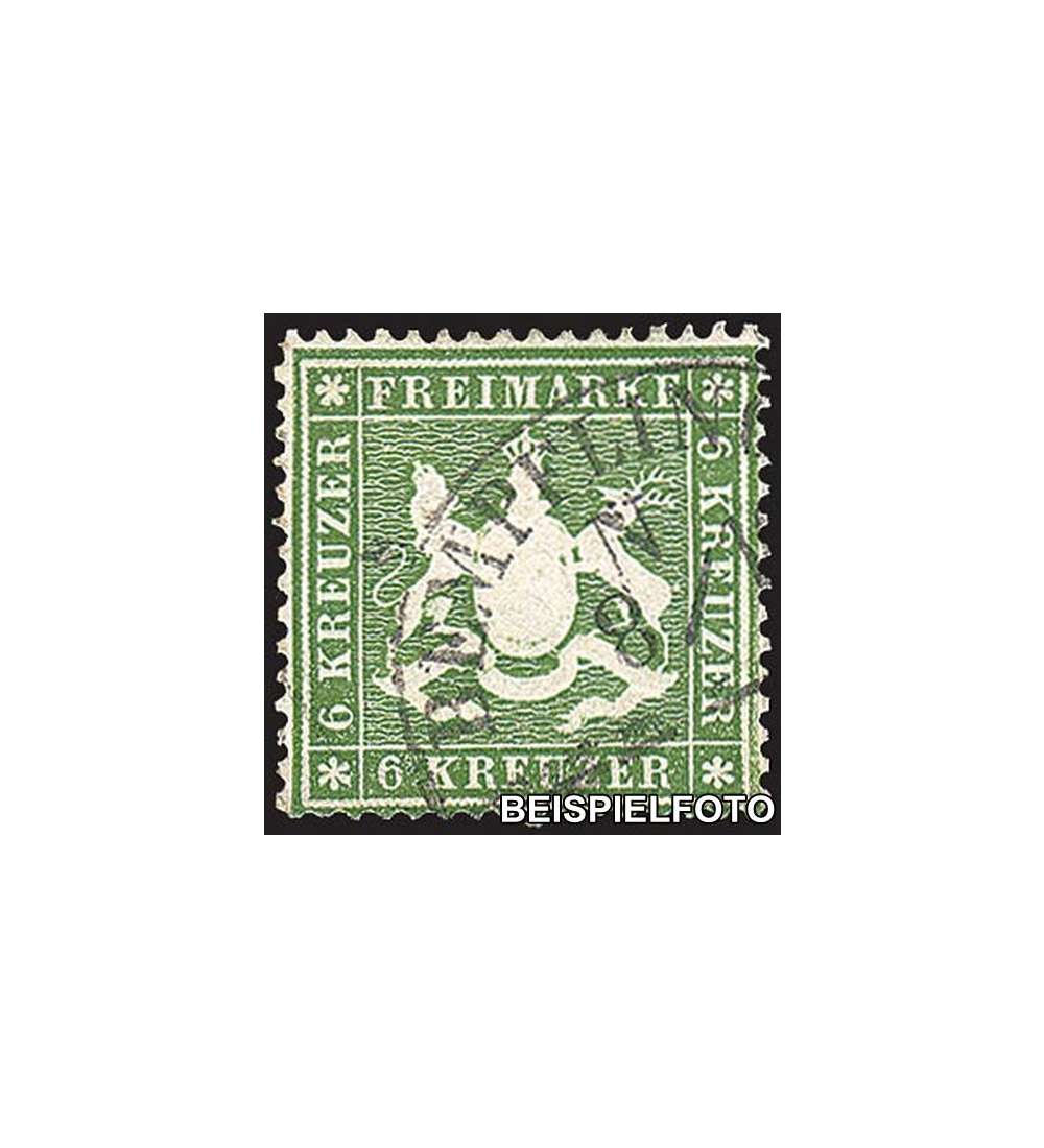 Wrttemberg Nr. 18 gestempelt