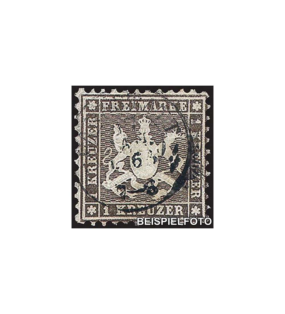 Wrttemberg Nr. 21 gestempelt