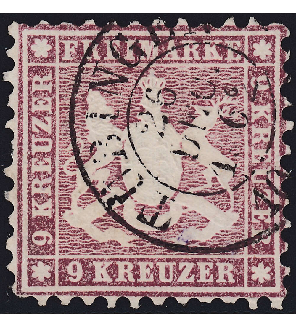 Wrttemberg Nr. 24 gestempelt