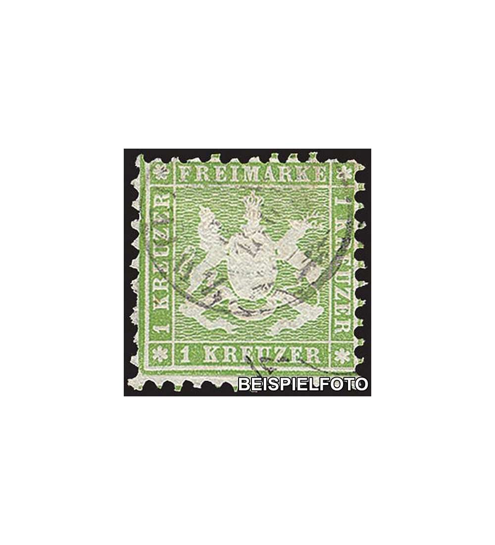 Wrttemberg Nr. 25 gestempelt