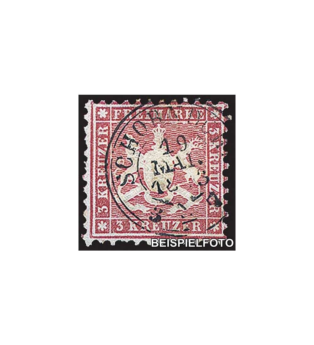 Wrttemberg Nr. 26 gestempelt