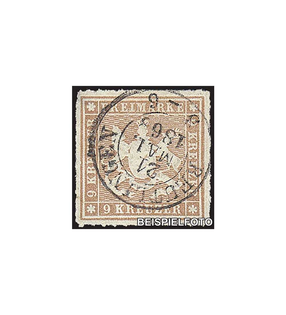 Wrttemberg Nr. 33 gestempelt