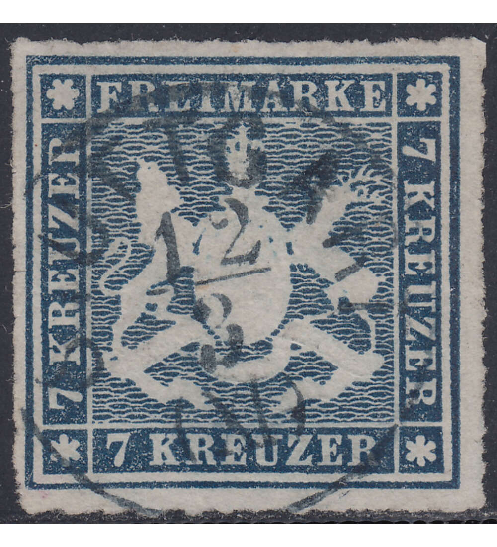 Wrttemberg Nr. 35 gestempelt