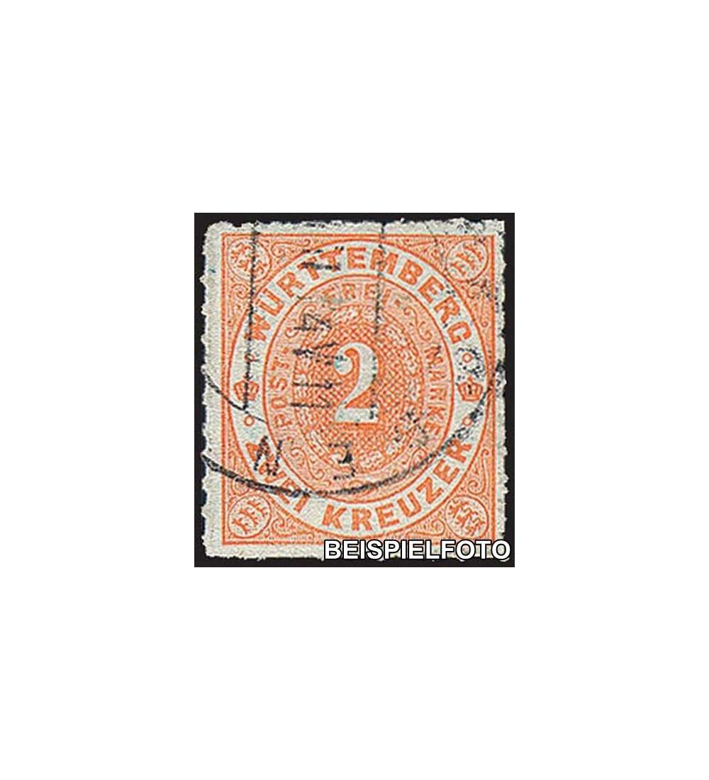 II Wrttemberg                 Nr. 37 gestempelt