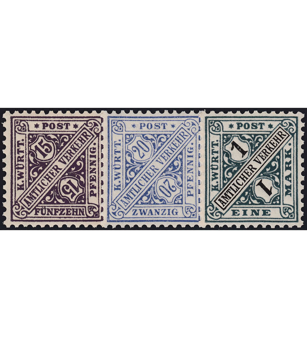 Wrttemberg Nr. 252-254 postfrisch ** 