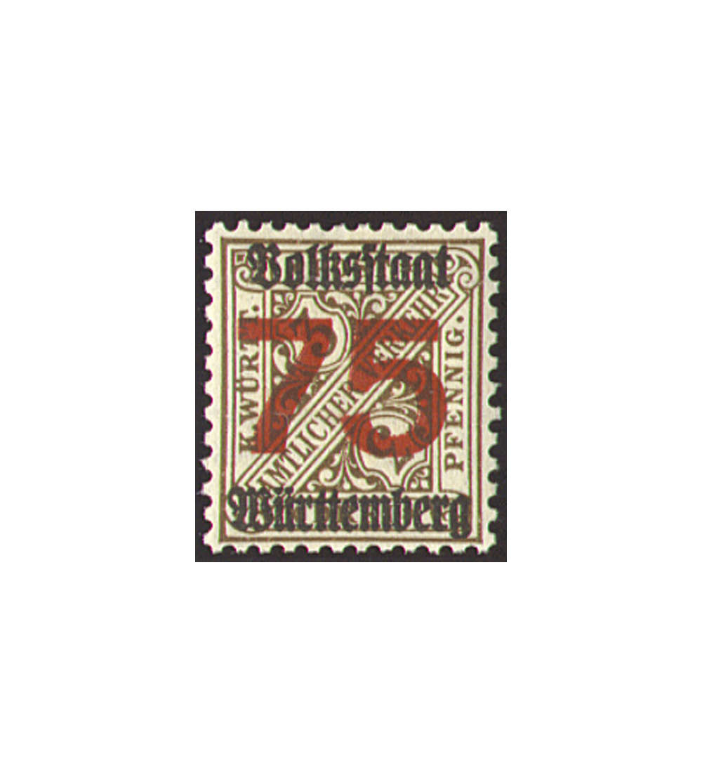 Wrttemberg Nr. 271X postfrisch **