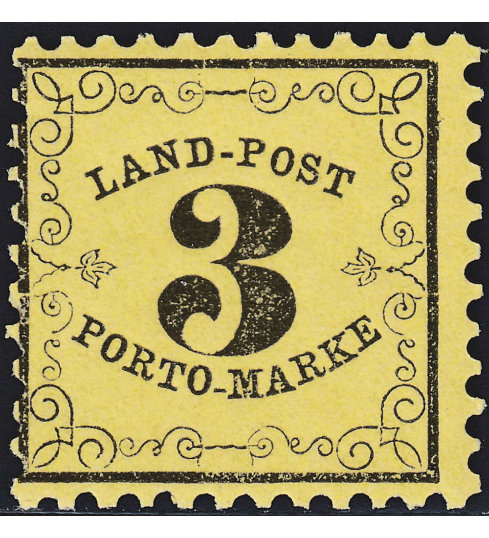 Baden Porto Nr. 2x postfrisch