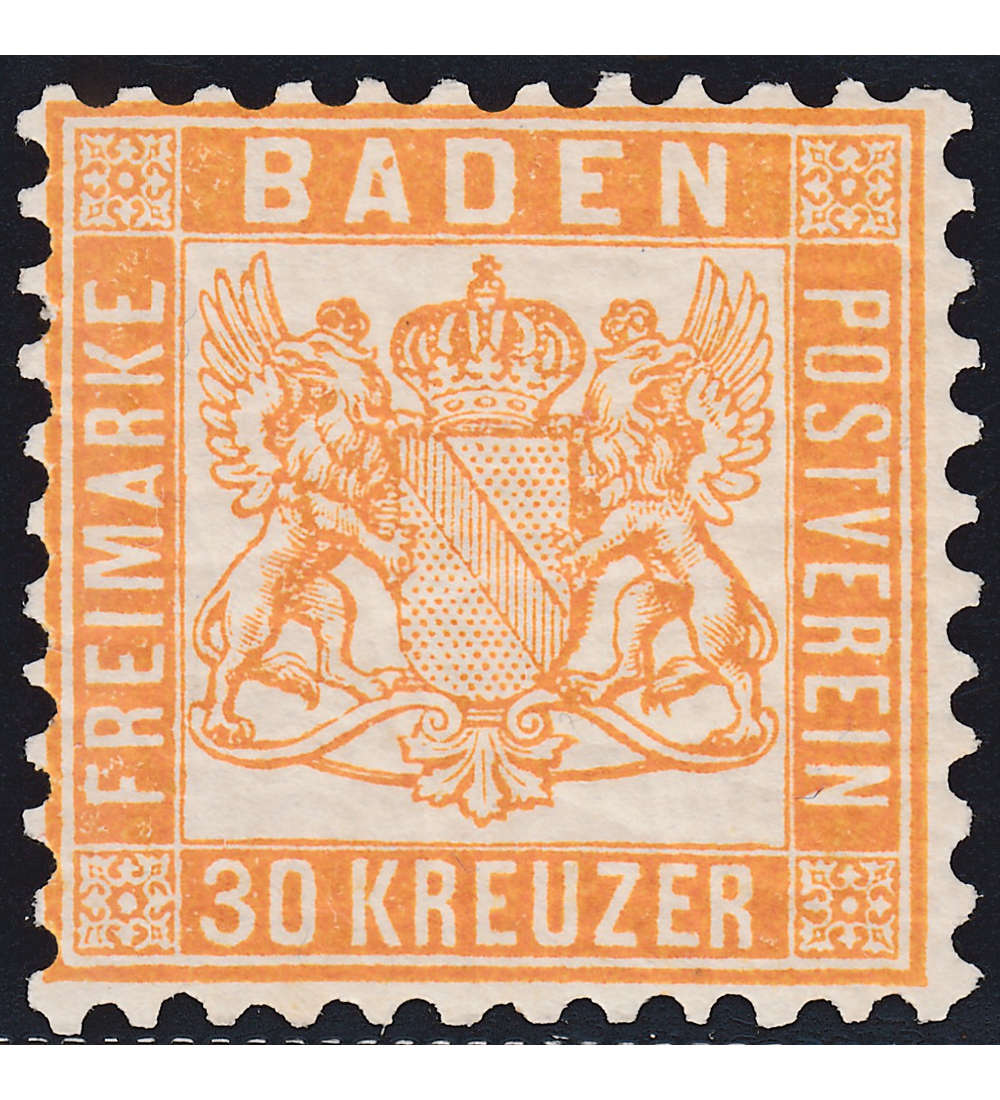   Baden Nr. 22 b postfrisch