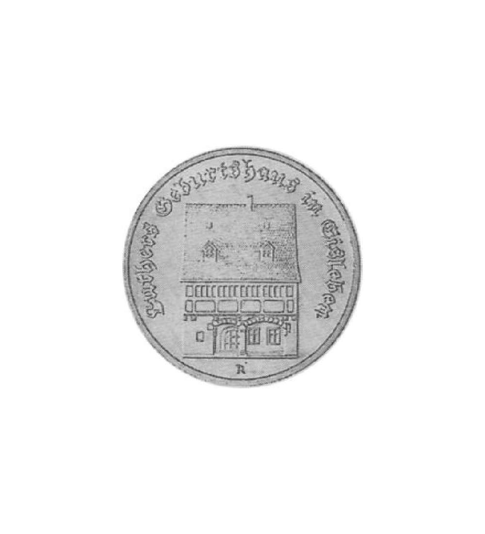 DDR - 5 Mark 1983 A PP         Luthers Geburtshaus (J.1590)