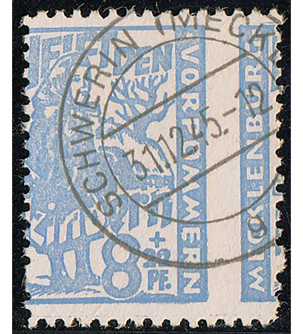 SBZ Nr. 27 gestempelt Verzhnung