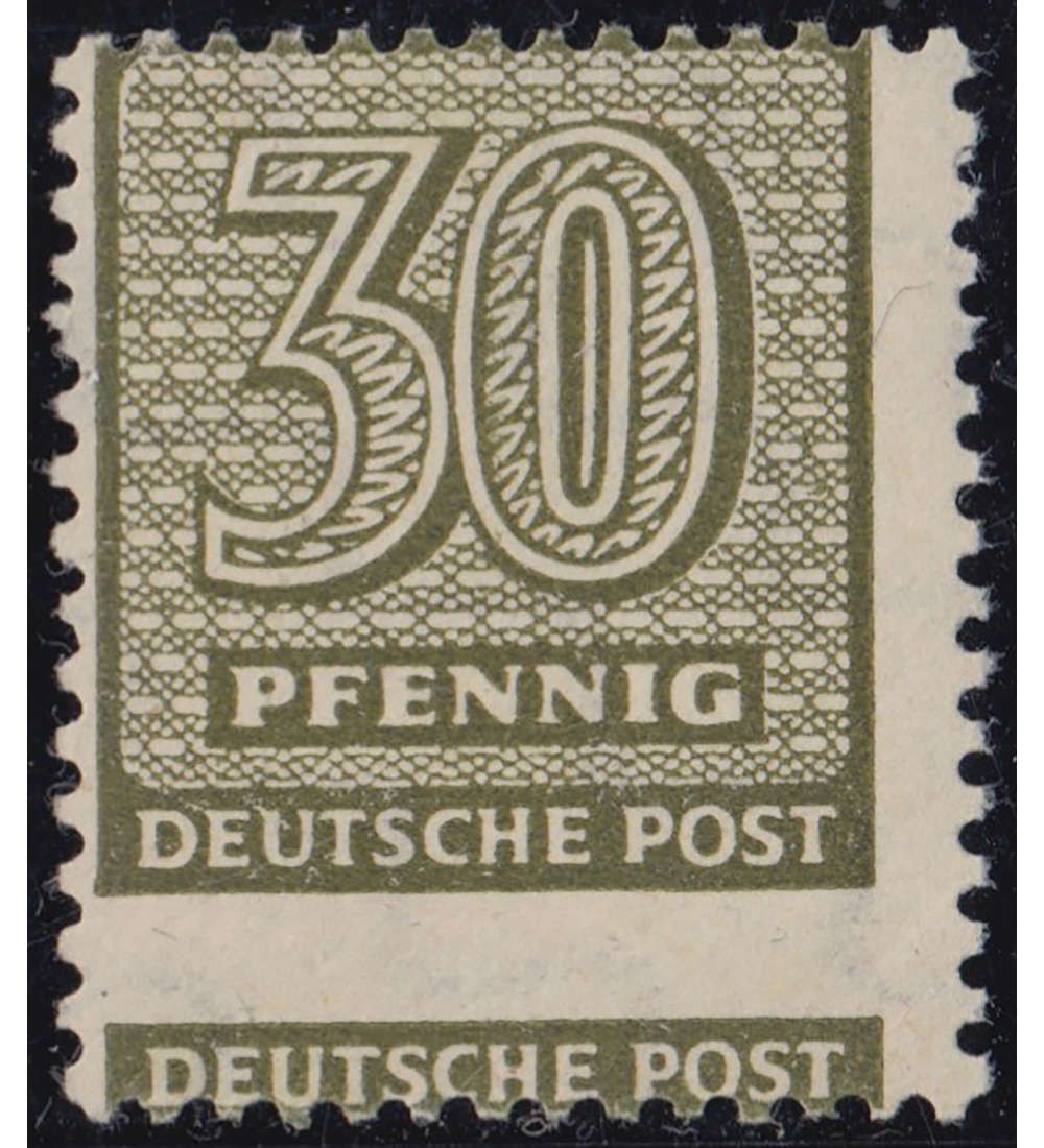 SBZ Nr. 135Y postfrisch verschobenes Markenbild